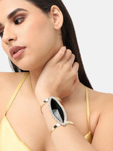 SOHI - Gold Plated Designer Stone Party Bracelet For Women